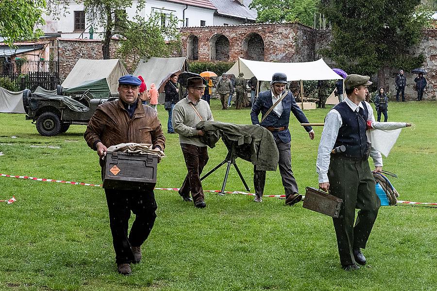 Ceremonial act on the occasion of the 74th anniversary of the end of World War II - Last Battle, Český Krumlov 4.5.2019