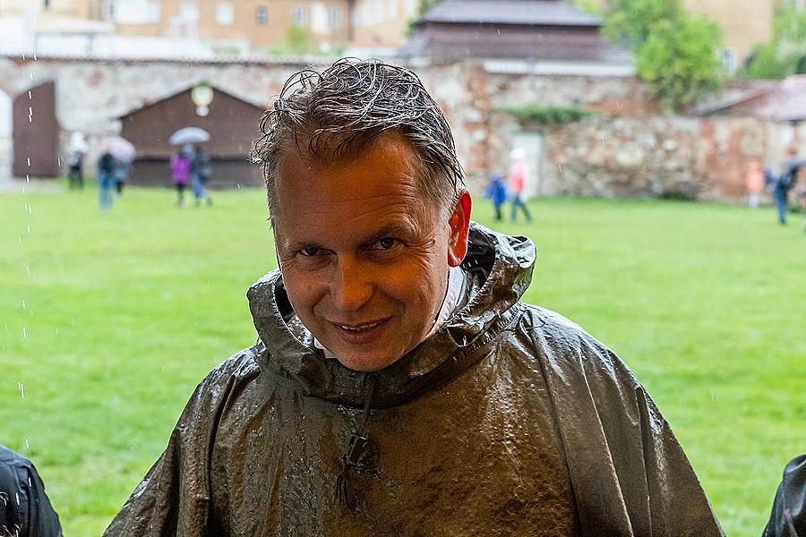 Festakt anlässlich des 74. Jahrestages des Endes des Zweiten Weltkriegs - Letzter Kampf, Český Krumlov 4.5.2019