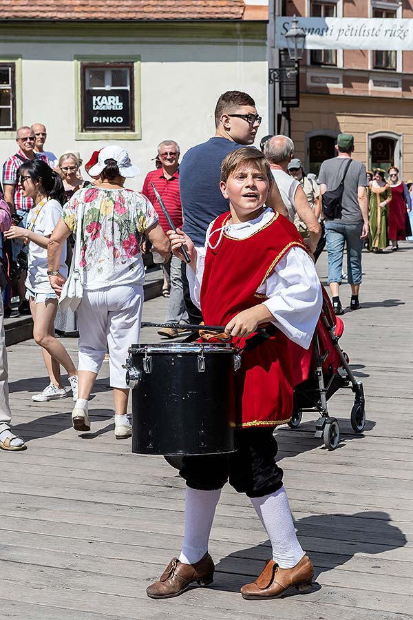 Slavnosti pětilisté růže ®, Český Krumlov, pátek 21. 6. 2019