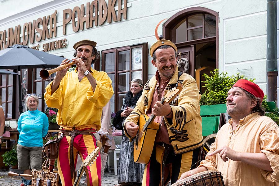 Slavnosti pětilisté růže ®, Český Krumlov, pátek 21. 6. 2019