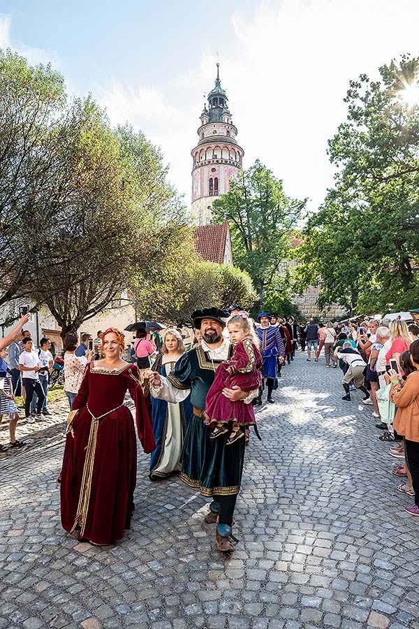 Fest der fünfblättrigen Rose ®, Český Krumlov, Freitag 21. 6. 2019