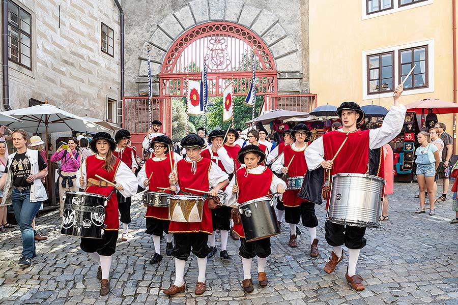 Five-Petalled Rose Celebrations ®, Český Krumlov, Friday 21. 6. 2019