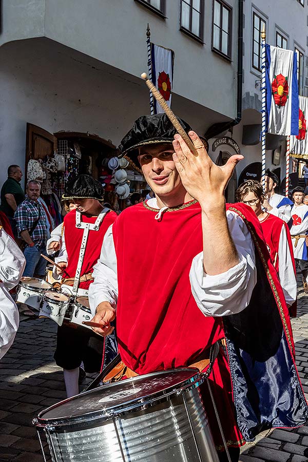 Fest der fünfblättrigen Rose ®, Český Krumlov, Freitag 21. 6. 2019