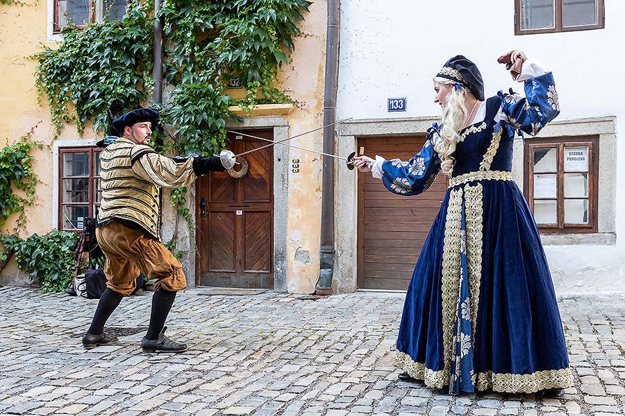 Fest der fünfblättrigen Rose ®, Český Krumlov, Freitag 21. 6. 2019