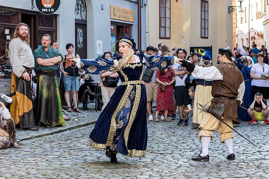 Slavnosti pětilisté růže ®, Český Krumlov, pátek 21. 6. 2019