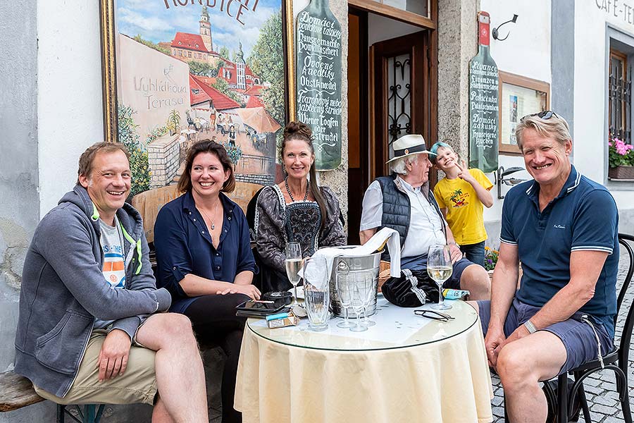 Fest der fünfblättrigen Rose ®, Český Krumlov, Freitag 21. 6. 2019