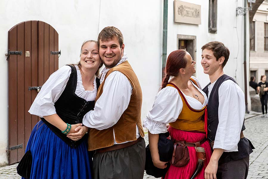 Fest der fünfblättrigen Rose ®, Český Krumlov, Freitag 21. 6. 2019