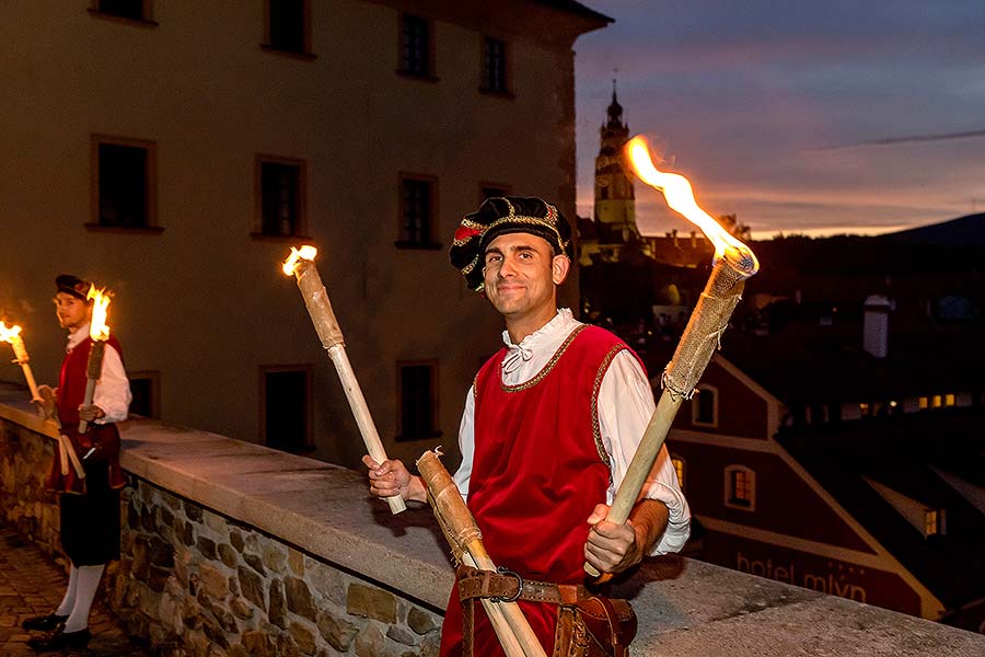 Fest der fünfblättrigen Rose ®, Český Krumlov, Freitag 21. 6. 2019