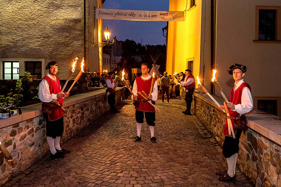 Slavnosti pětilisté růže ®, Český Krumlov, pátek 21. 6. 2019