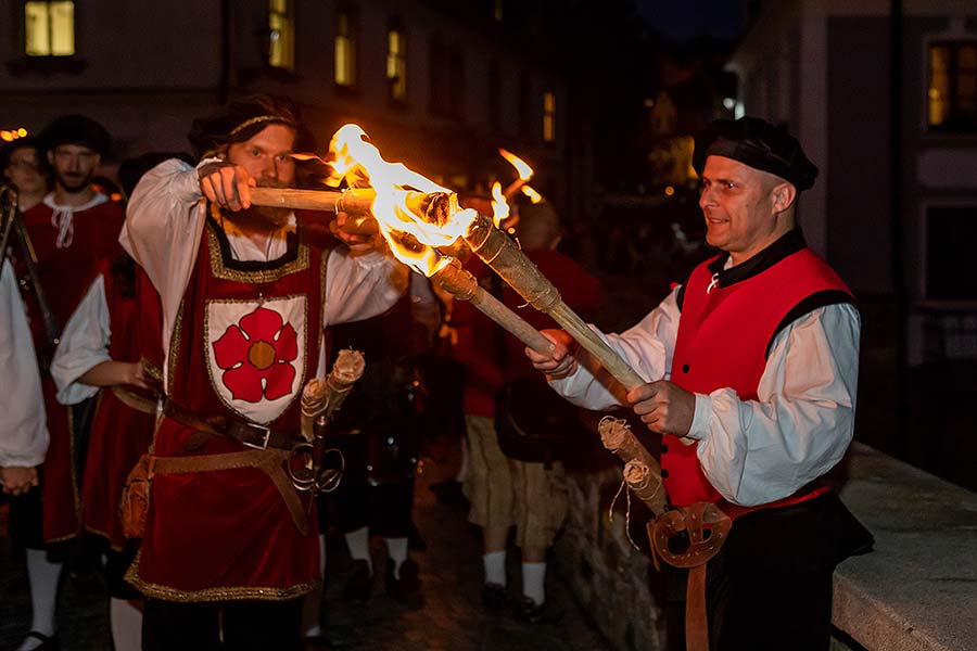 Slavnosti pětilisté růže ®, Český Krumlov, pátek 21. 6. 2019