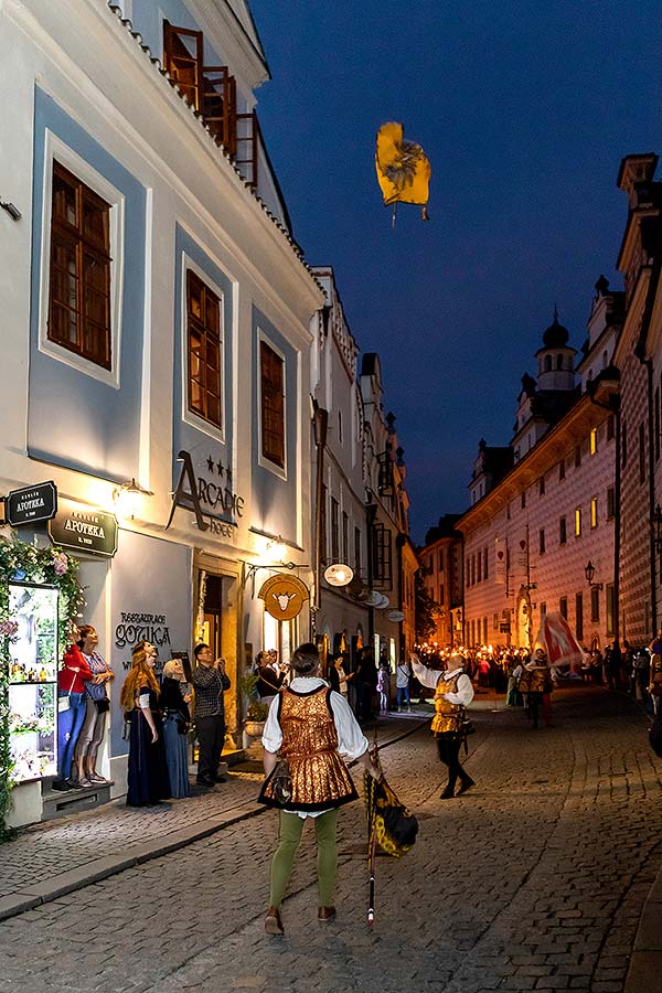 Fest der fünfblättrigen Rose ®, Český Krumlov, Freitag 21. 6. 2019