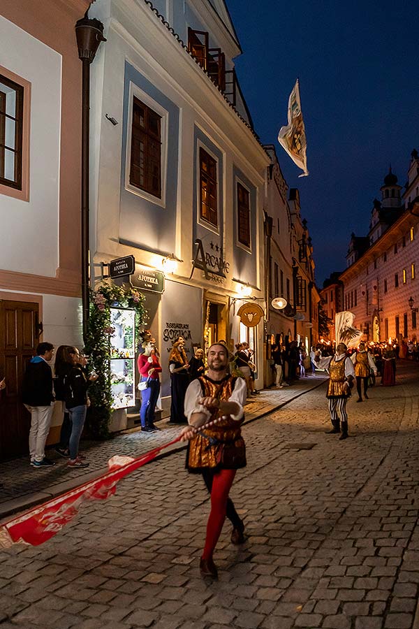 Fest der fünfblättrigen Rose ®, Český Krumlov, Freitag 21. 6. 2019