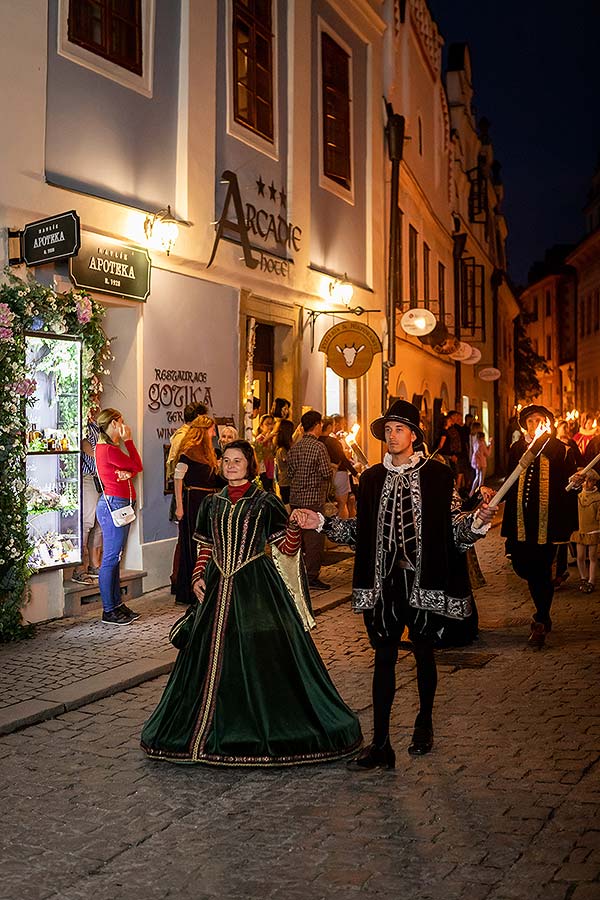 Slavnosti pětilisté růže ®, Český Krumlov, pátek 21. 6. 2019