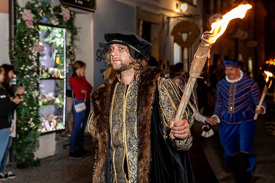 Fest der fünfblättrigen Rose ®, Český Krumlov, Freitag 21. 6. 2019