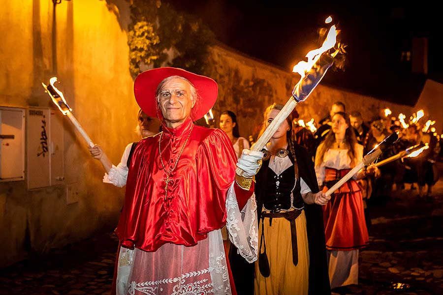 Fest der fünfblättrigen Rose ®, Český Krumlov, Freitag 21. 6. 2019