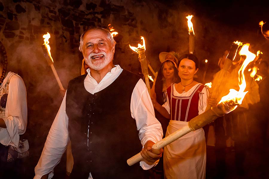 Fest der fünfblättrigen Rose ®, Český Krumlov, Freitag 21. 6. 2019