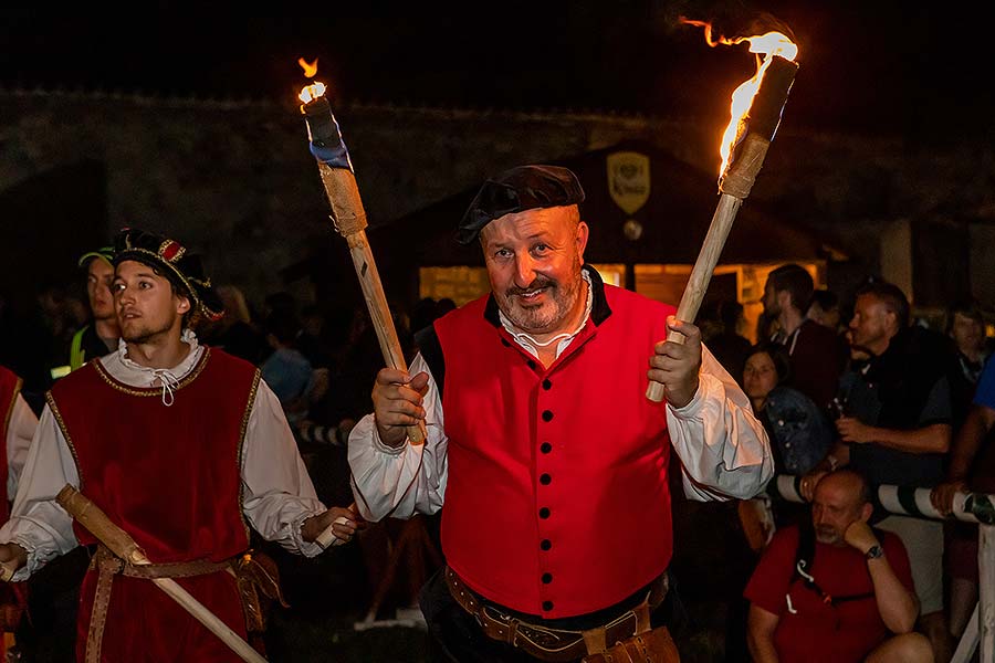 Fest der fünfblättrigen Rose ®, Český Krumlov, Freitag 21. 6. 2019