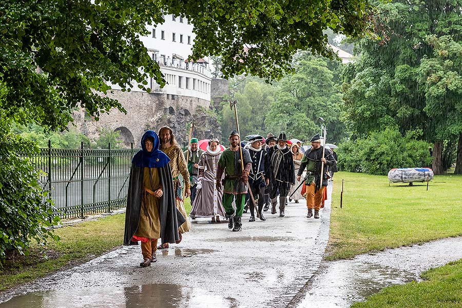 Fest der fünfblättrigen Rose ®, Český Krumlov, Samstag 22. 6. 2019