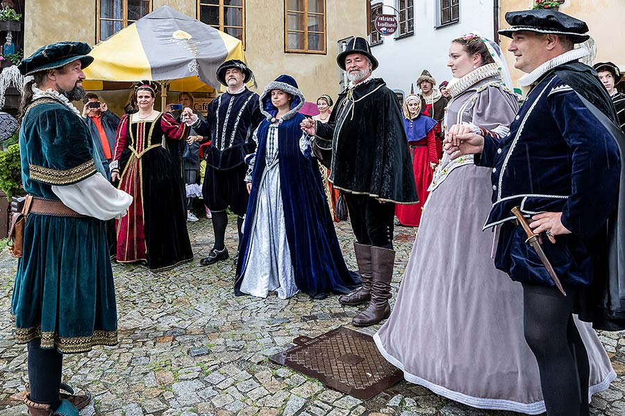 Fest der fünfblättrigen Rose ®, Český Krumlov, Samstag 22. 6. 2019