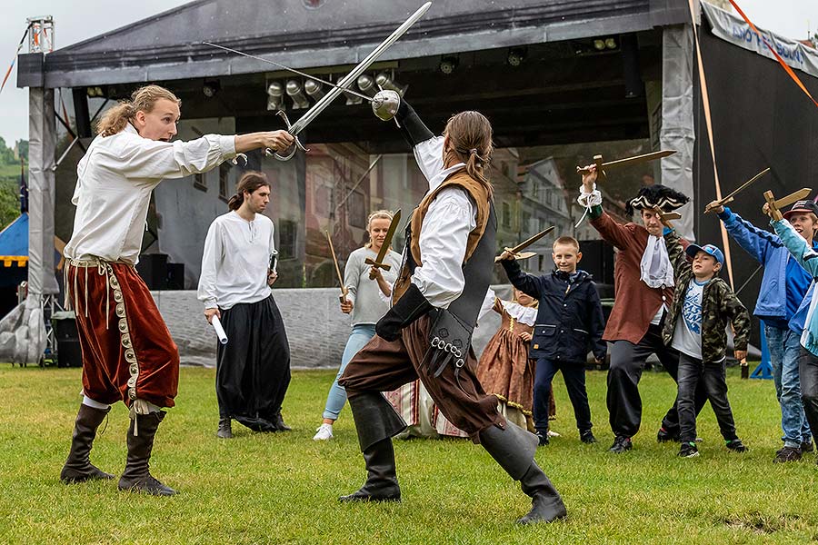 Fest der fünfblättrigen Rose ®, Český Krumlov, Samstag 22. 6. 2019