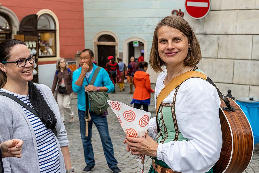 Slavnosti pětilisté růže ®, Český Krumlov, sobota 22. 6. 2019