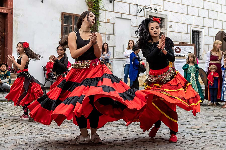 Fest der fünfblättrigen Rose ®, Český Krumlov, Samstag 22. 6. 2019