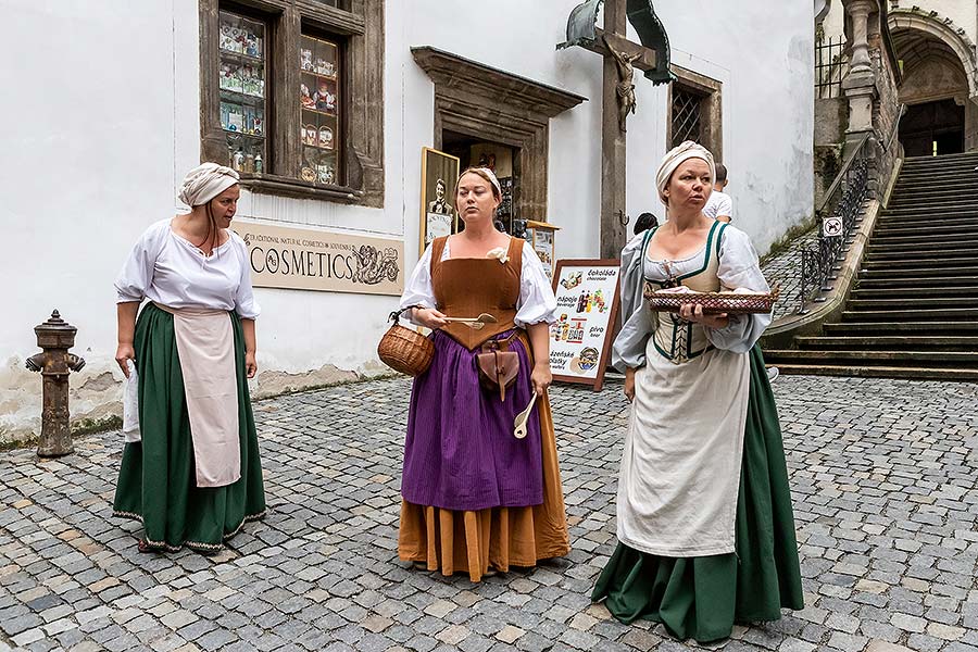 Fest der fünfblättrigen Rose ®, Český Krumlov, Samstag 22. 6. 2019