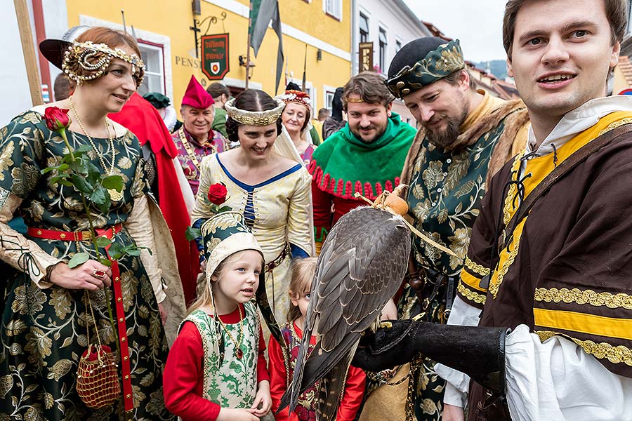 Fest der fünfblättrigen Rose ®, Český Krumlov, Samstag 22. 6. 2019