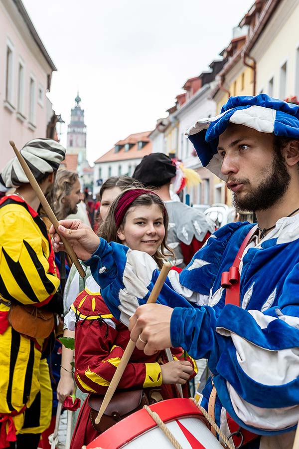 Slavnosti pětilisté růže ®, Český Krumlov, sobota 22. 6. 2019