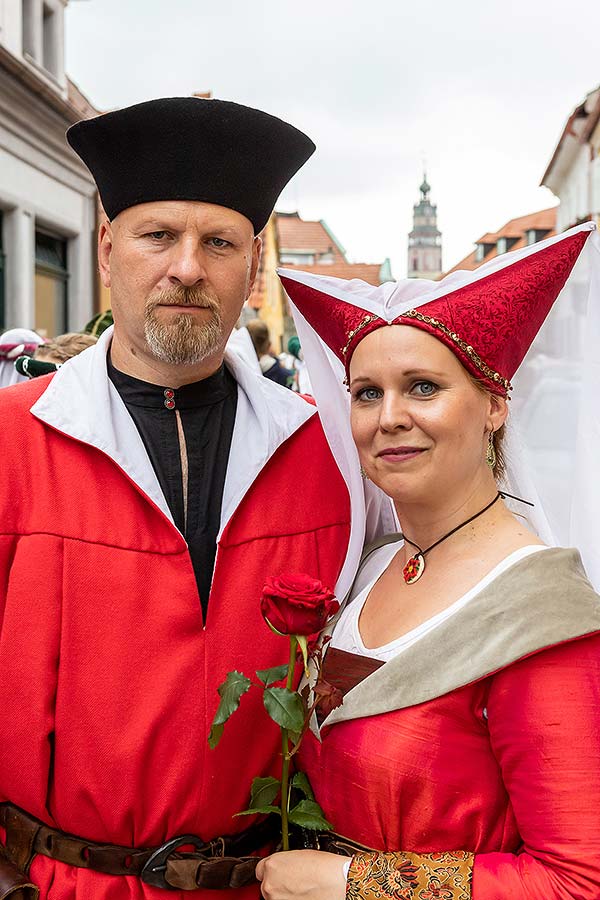 Fest der fünfblättrigen Rose ®, Český Krumlov, Samstag 22. 6. 2019