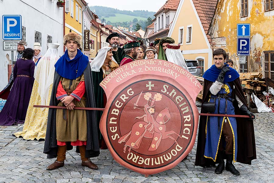 Slavnosti pětilisté růže ®, Český Krumlov, sobota 22. 6. 2019