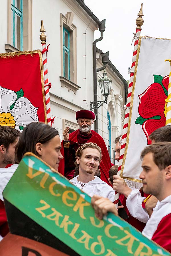 Fest der fünfblättrigen Rose ®, Český Krumlov, Samstag 22. 6. 2019