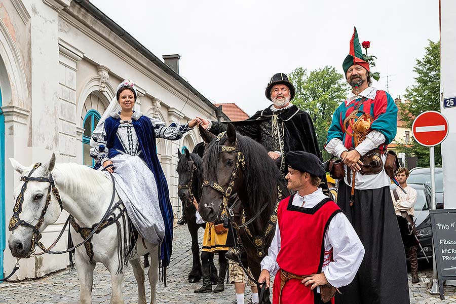 Fest der fünfblättrigen Rose ®, Český Krumlov, Samstag 22. 6. 2019