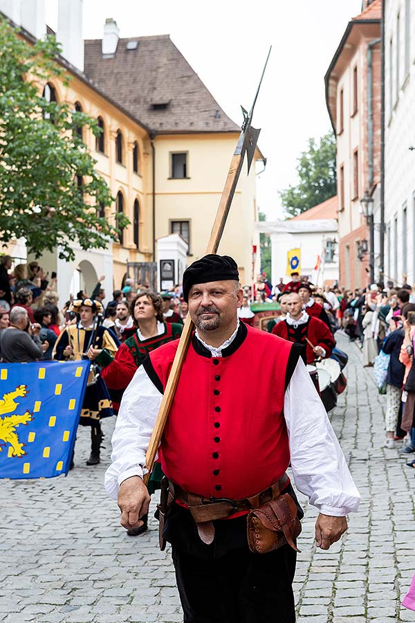 Fest der fünfblättrigen Rose ®, Český Krumlov, Samstag 22. 6. 2019