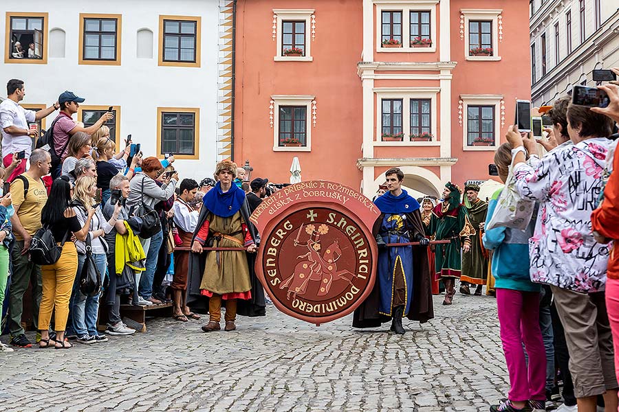 Slavnosti pětilisté růže ®, Český Krumlov, sobota 22. 6. 2019