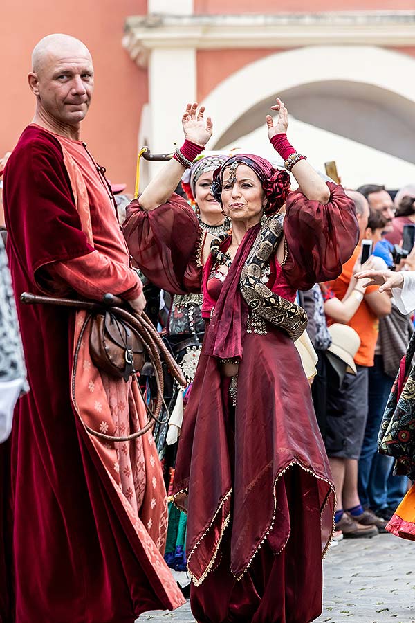 Fest der fünfblättrigen Rose ®, Český Krumlov, Samstag 22. 6. 2019