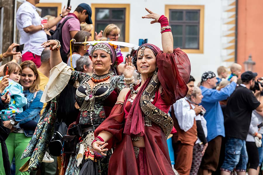 Slavnosti pětilisté růže ®, Český Krumlov, sobota 22. 6. 2019