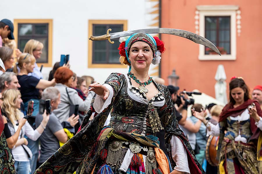 Fest der fünfblättrigen Rose ®, Český Krumlov, Samstag 22. 6. 2019