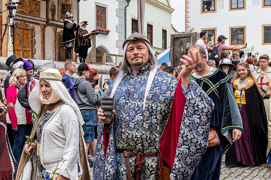 Fest der fünfblättrigen Rose ®, Český Krumlov, Samstag 22. 6. 2019