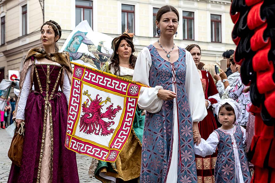 Fest der fünfblättrigen Rose ®, Český Krumlov, Samstag 22. 6. 2019