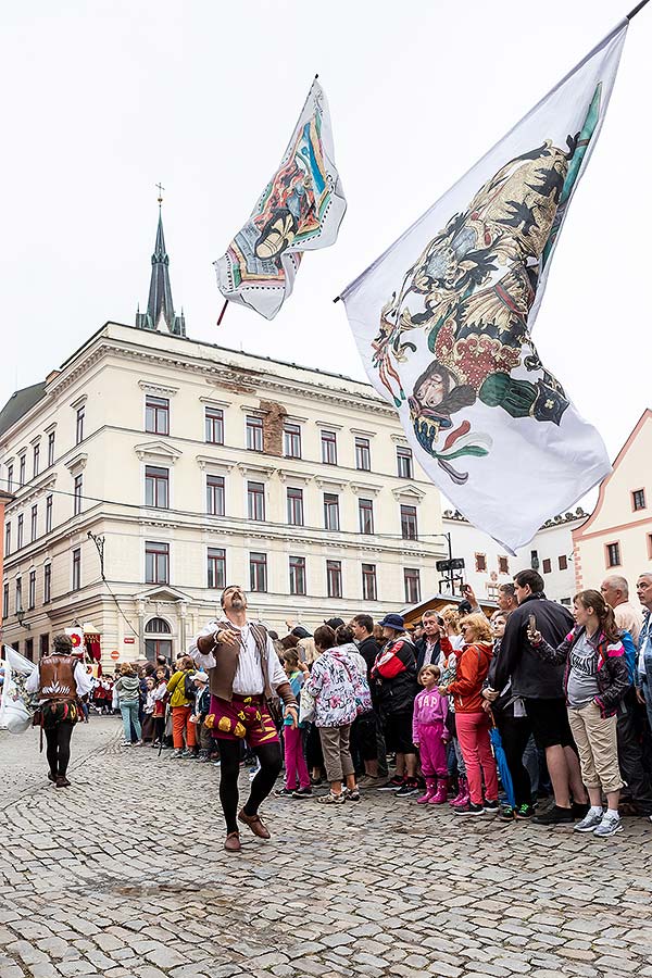 Slavnosti pětilisté růže ®, Český Krumlov, sobota 22. 6. 2019