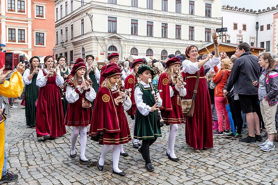 Fest der fünfblättrigen Rose ®, Český Krumlov, Samstag 22. 6. 2019