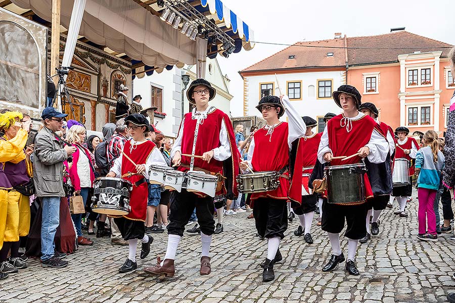 Slavnosti pětilisté růže ®, Český Krumlov, sobota 22. 6. 2019