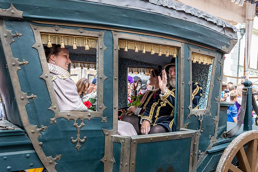 Fest der fünfblättrigen Rose ®, Český Krumlov, Samstag 22. 6. 2019