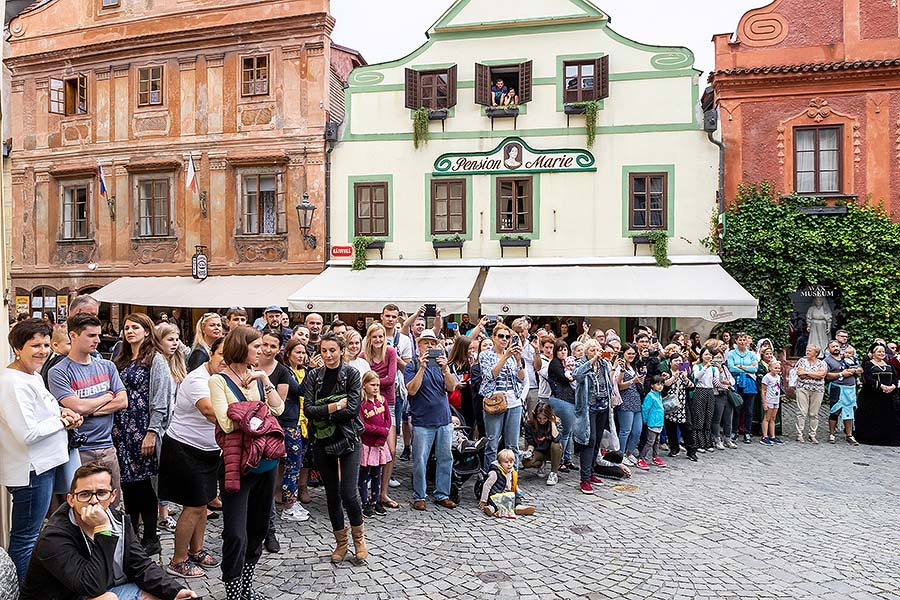 Fest der fünfblättrigen Rose ®, Český Krumlov, Samstag 22. 6. 2019