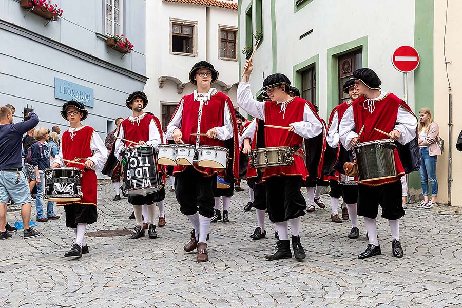 Fest der fünfblättrigen Rose ®, Český Krumlov, Samstag 22. 6. 2019