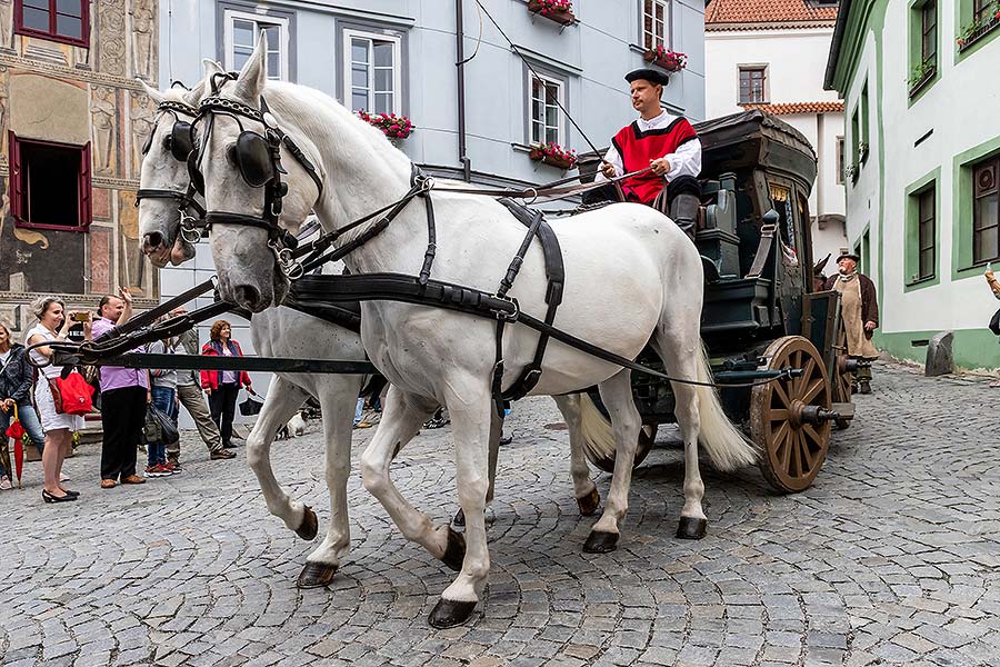 Slavnosti pětilisté růže ®, Český Krumlov, sobota 22. 6. 2019