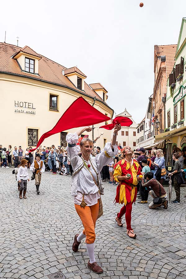 Fest der fünfblättrigen Rose ®, Český Krumlov, Samstag 22. 6. 2019