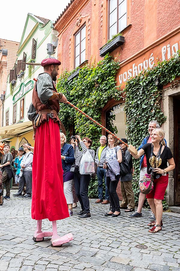 Fest der fünfblättrigen Rose ®, Český Krumlov, Samstag 22. 6. 2019