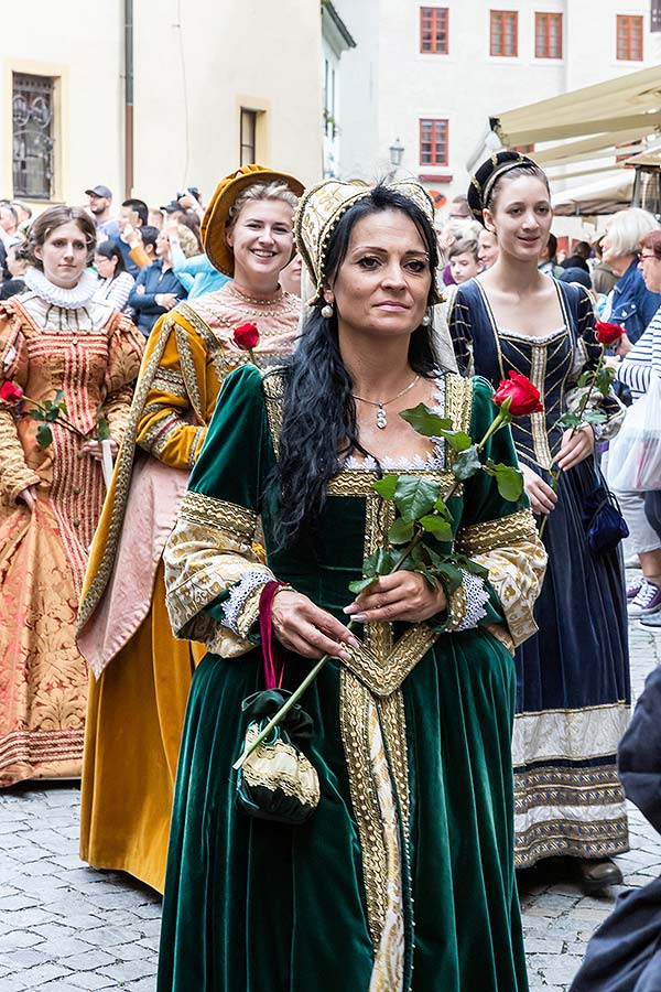 Slavnosti pětilisté růže ®, Český Krumlov, sobota 22. 6. 2019